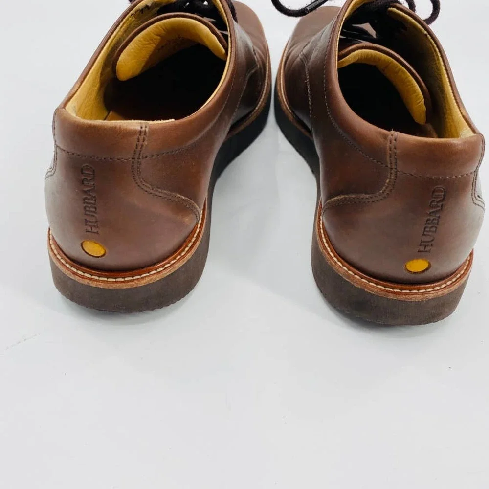 Samuel Hubbard Founder Men's Chestnut Brown Oxford M2100-041 Size 8 Vibram